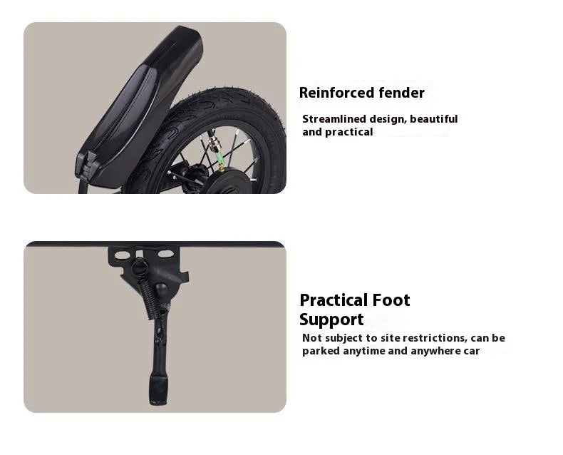 Handbremsroller für Erwachsene für Jugendliche zur Arbeit, großes Rad, zweirädriger, faltbarer Urban Campus-Mobilitätsroller, heiß neu