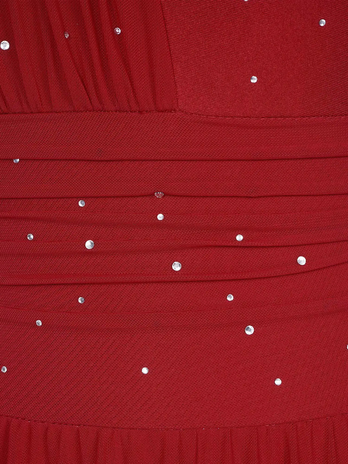 Damen-Ballettkleid mit Rüschen, lyrisches Tanzkleid, runder Kragen, ärmellos, Strass, rückenfrei, für Bühnenauftritte, Wettbewerb