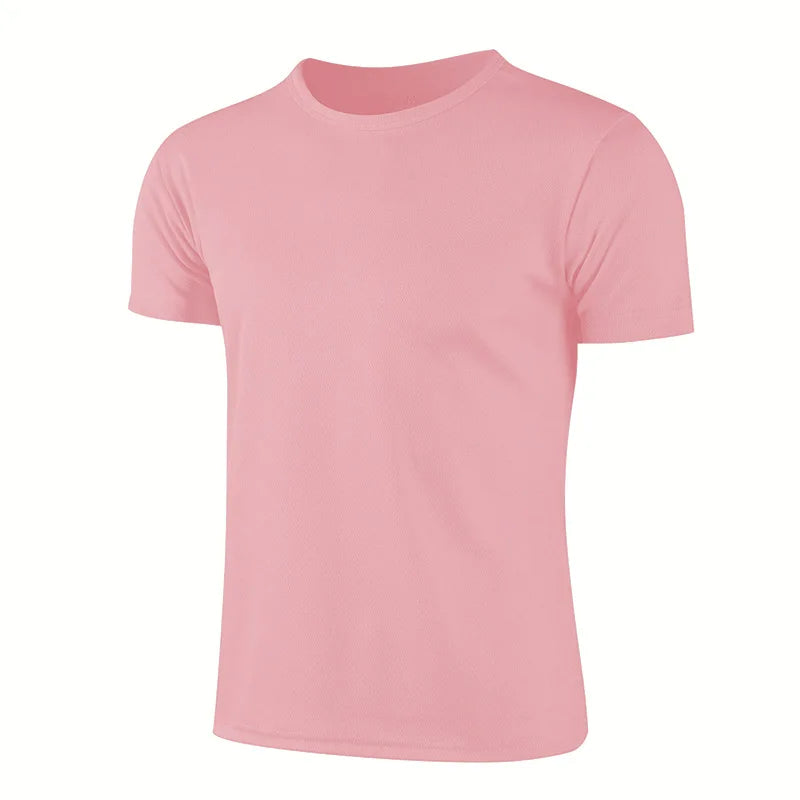Männer Frauen Quick Dry Kurzarm Sport T Shirt Gym Trikots Fitness Shirt Trainer Lauf T-Shirt Teenager Atmungsaktive Sportswears