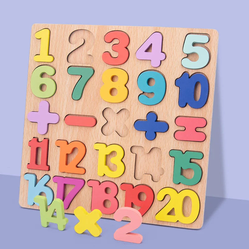 Montessori Wooden Puzzle Toy