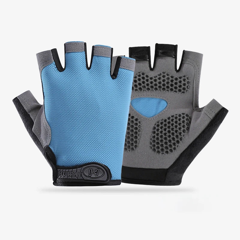 Männer Radfahren Fahrrad Handschuhe Halbe Finger Gym Handschuhe Frauen Handschuh Atmungsaktive Anti-slip Handschuh Fitness Sport Training Handschuhe