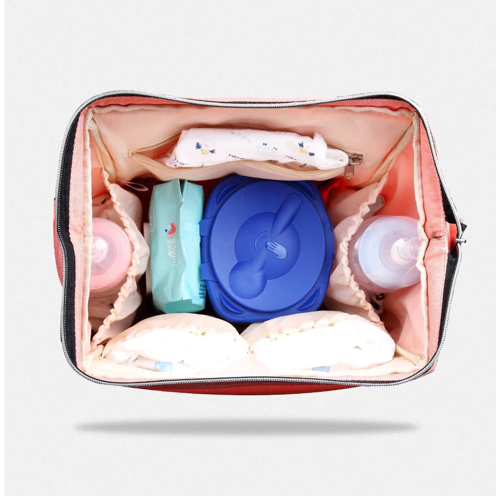 Insular Thermotasche für Kinderwagen und Babyflaschen, Babywindelrucksack, Mutterwindel, Reisetaschen, Babywindeln, Handtasche