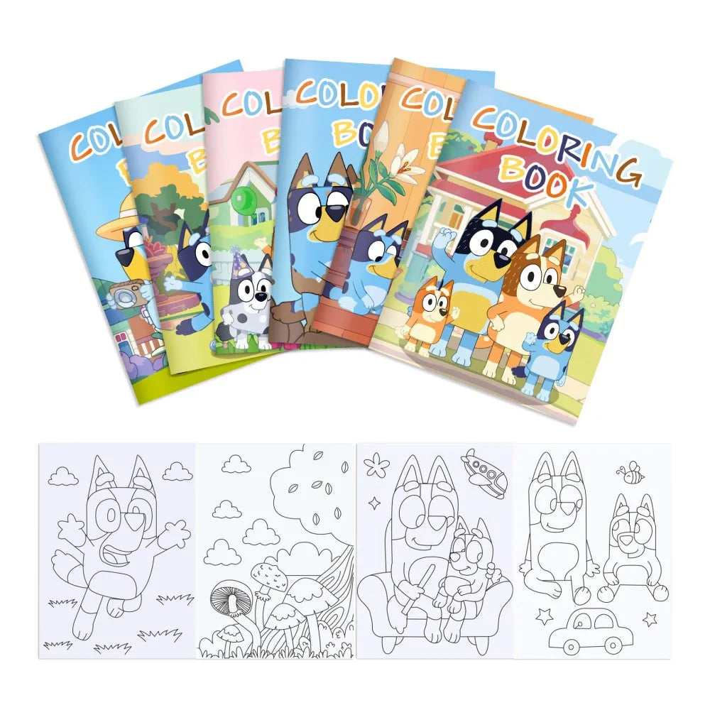 Bluey & Bingo Malbuch-Set