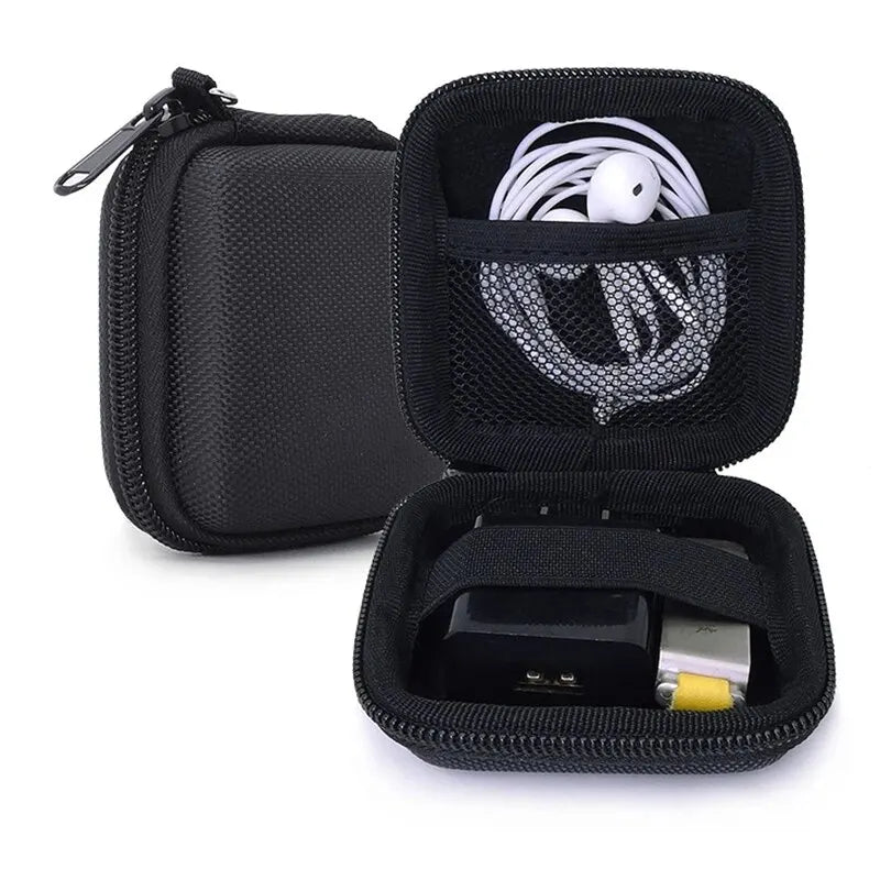 Tragbare Kopfhörer Lagerung Tasche Daten Kabel Organizer Tasche Multifunktionale Digitale Gadgets Fall Für Ladegerät U Disk Schutzhülle