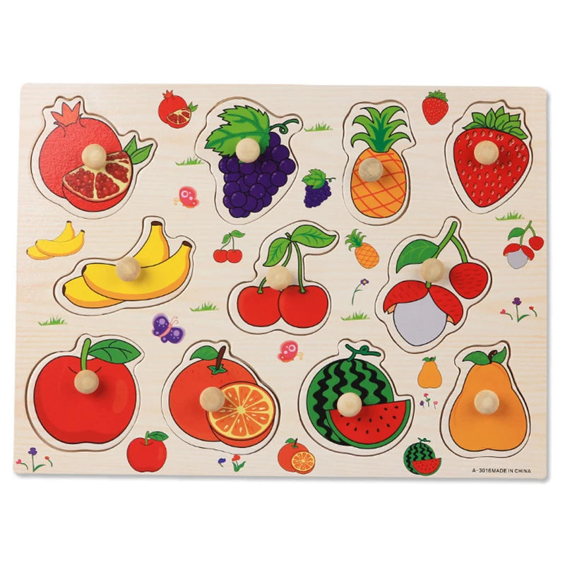 Montessori Wooden Puzzle Toy