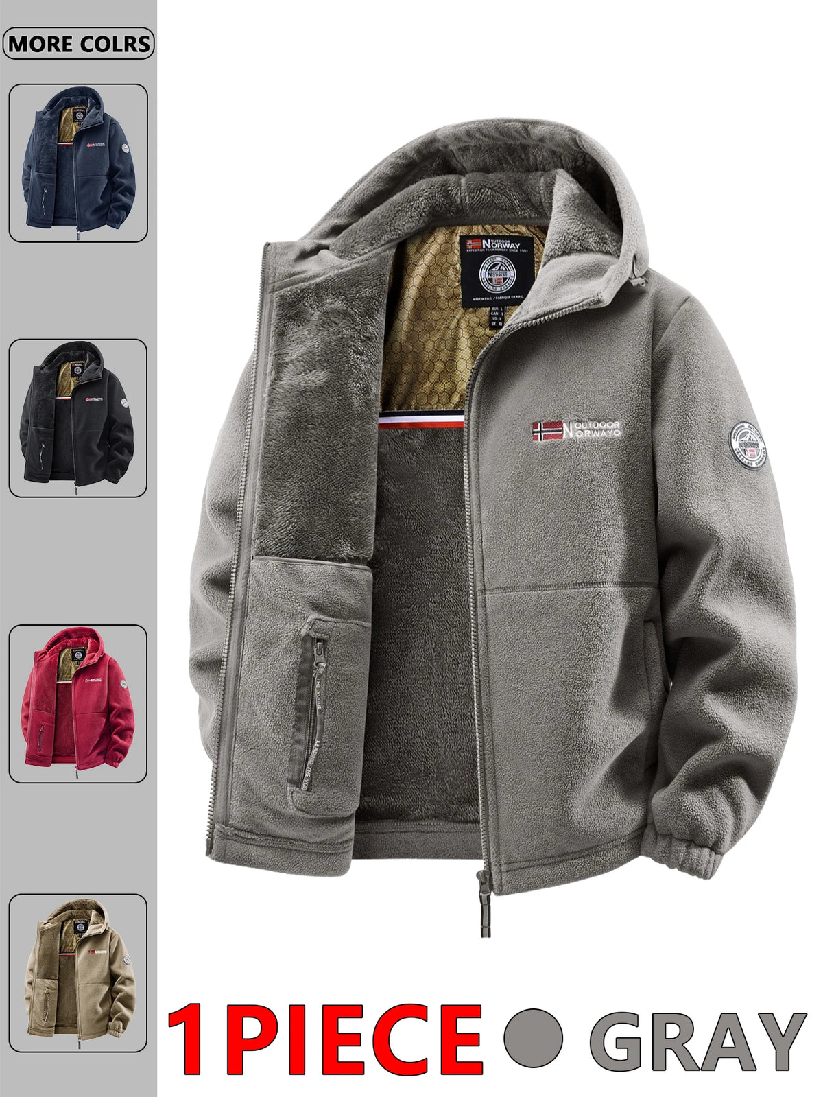 Herren-Herbst- und Winter-Outdoor-Kapuzenjacke, geeignet für den täglichen Gebrauch zu Hause, für Reisen, Partys, Pendeln, Outdoor-Mode vielseitig, verbessert das Temperament, Streetwear, Reisekleidung.