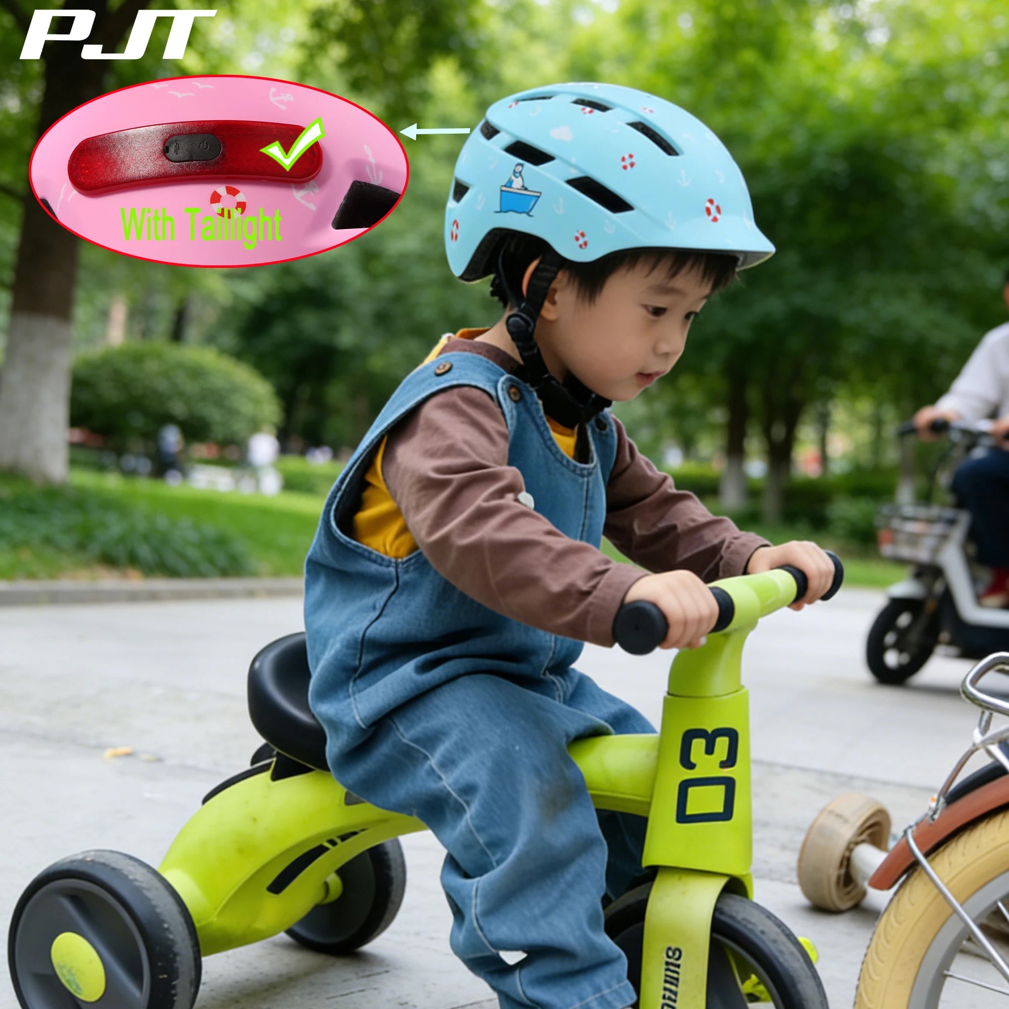 Fahrradhelme für Kinder von 3-14 Jahren, verstellbar, für Jungen und Mädchen, leichter Multisport-Helm für Roller und Fahrrad, Größe S/M
