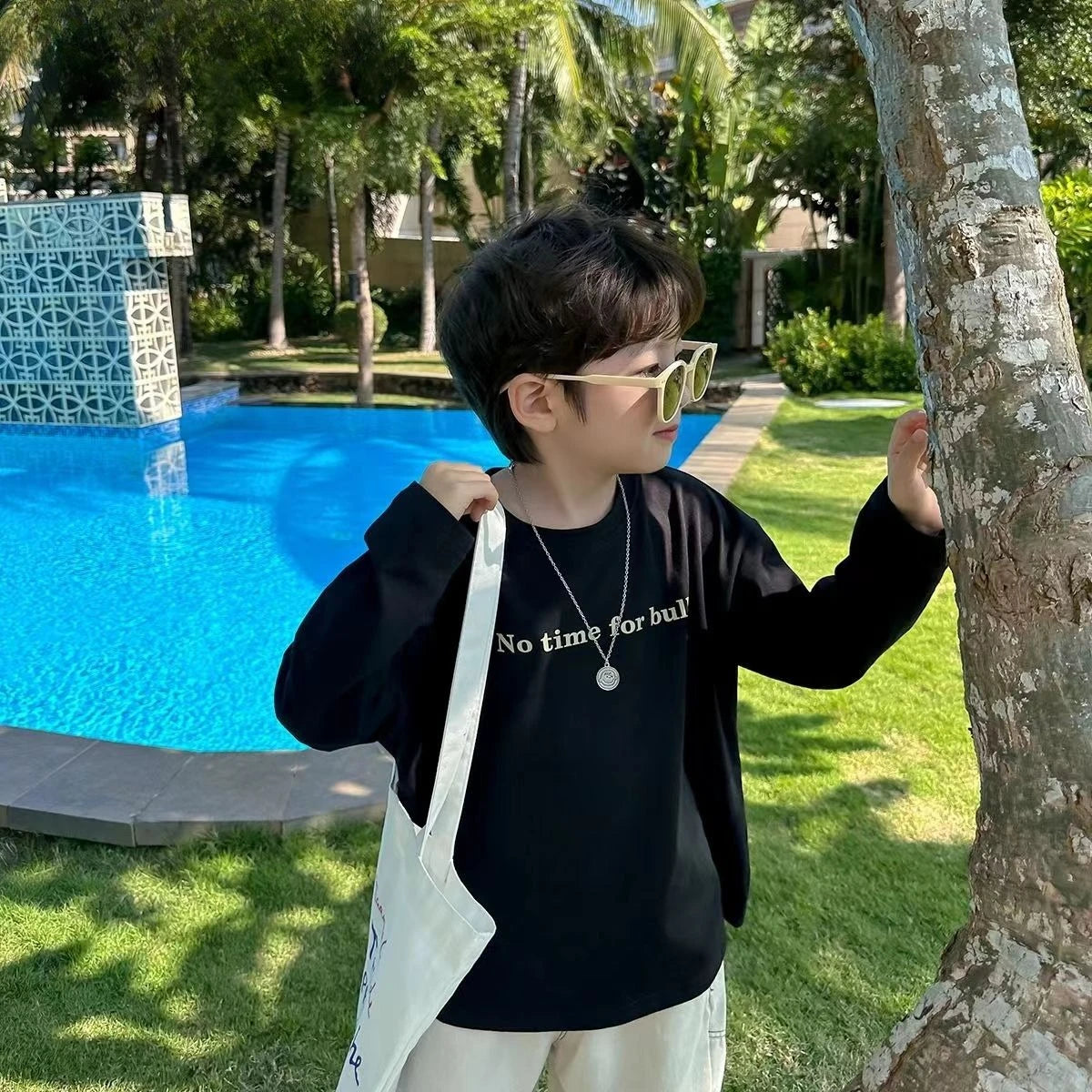 Jungenkleidung aus reiner Baumwolle, Grundschüler, Herren, Jungen-Kind-T-Shirt, Jungen-T-Shirt, Kinderkleidung von 8 bis 12 Jahren, T-Shirts 7