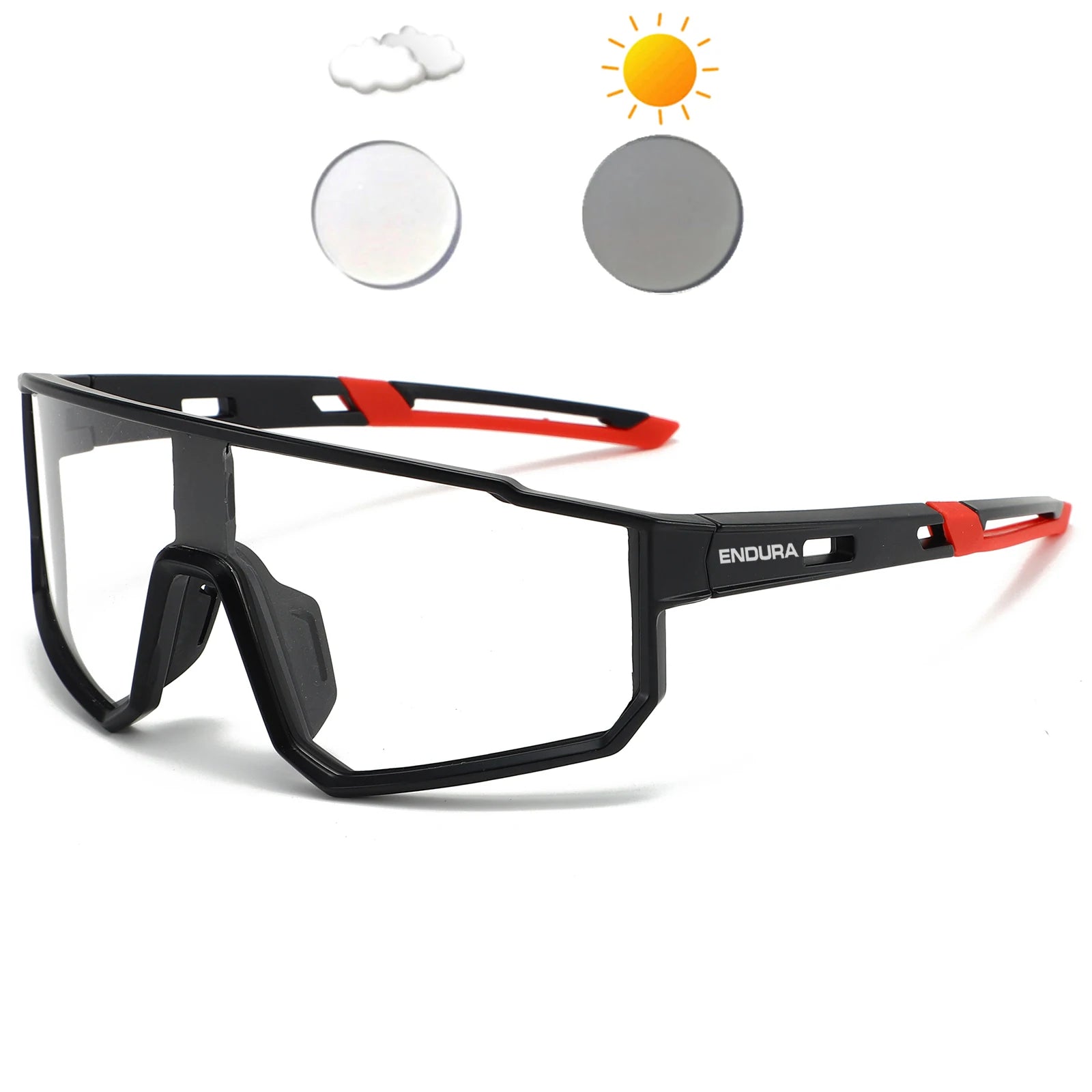 Photochrome Sonnenbrille MTB Herren Damen Fahrrad Angeln Laufen Sonnenbrillen Radsport Outdoor Eyewear Sportbrillen