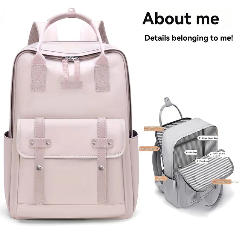 Mama-Tasche in tragbaren High-End-Mutter- und Babytasche, Mama-Tasche, Damen-Rucksack, leichter Reiserucksack