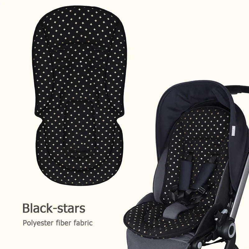 Herbst und Winter warme Kinderwagen-Sitzkissen verdickte Baumwolle Kinderwagen Babysitzkissen universell vier Jahreszeiten