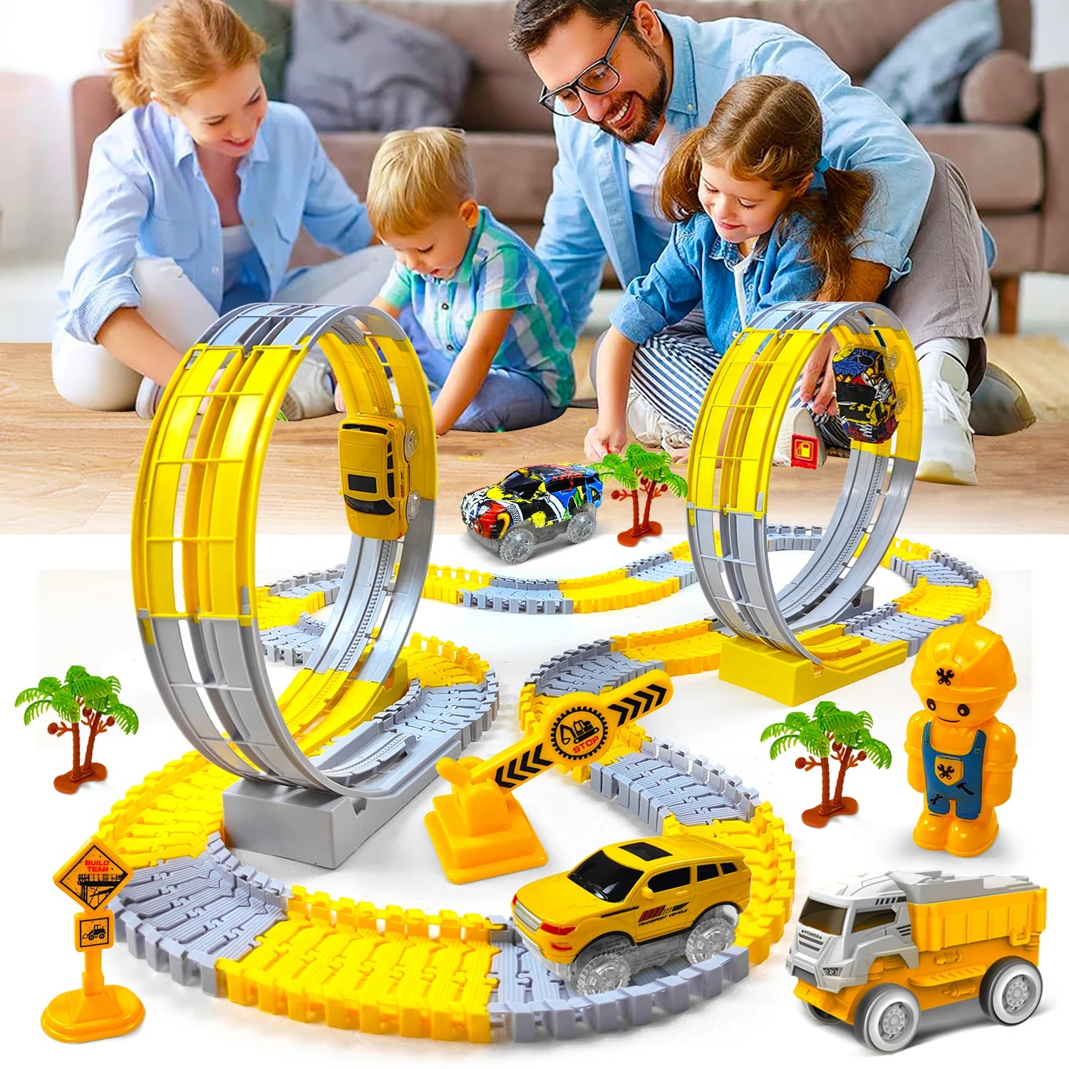 Kinder Elektrische Magische Flexible Track Spielzeug Auto Engineering Auto Kinder Pädagogisches Spielzeug Zug Spielzeug für Kinder Geburtstag Geschenk