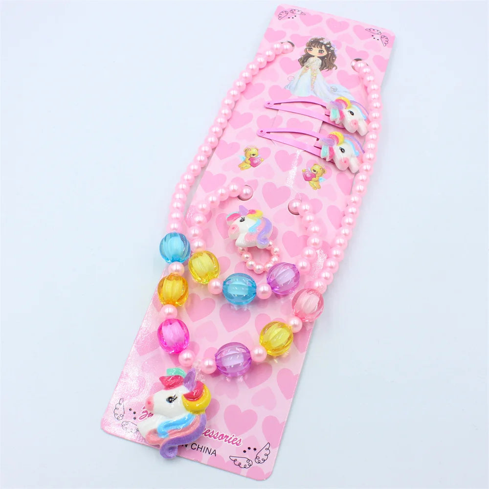 Unicorn Kids Jewelry Set
