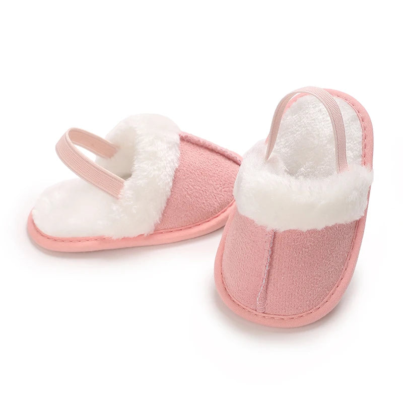 Beliebte Wanderschuhe für Herbst und Winter, Babyschuhe, 0–1 Jahre alt, warme Schuhe, Baumwollschuhe, lässige Babyschuhe mit weicher Sohle und Plüsch