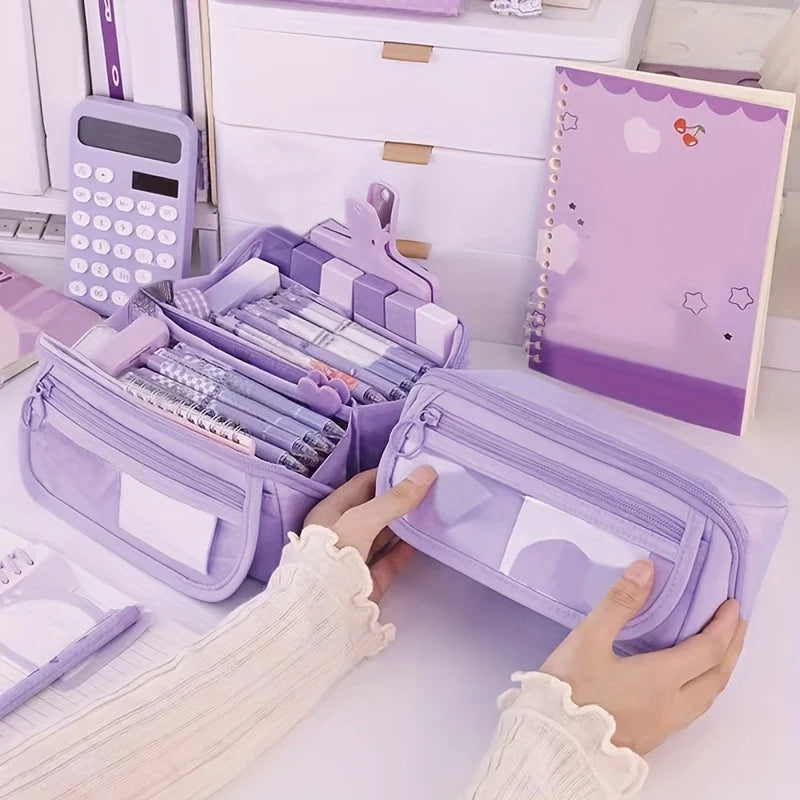 Large Capacity Pencil Case