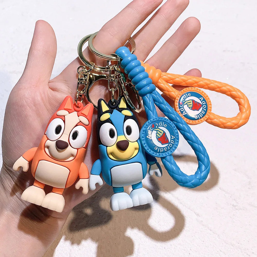 Bluey & Bingo Keychain