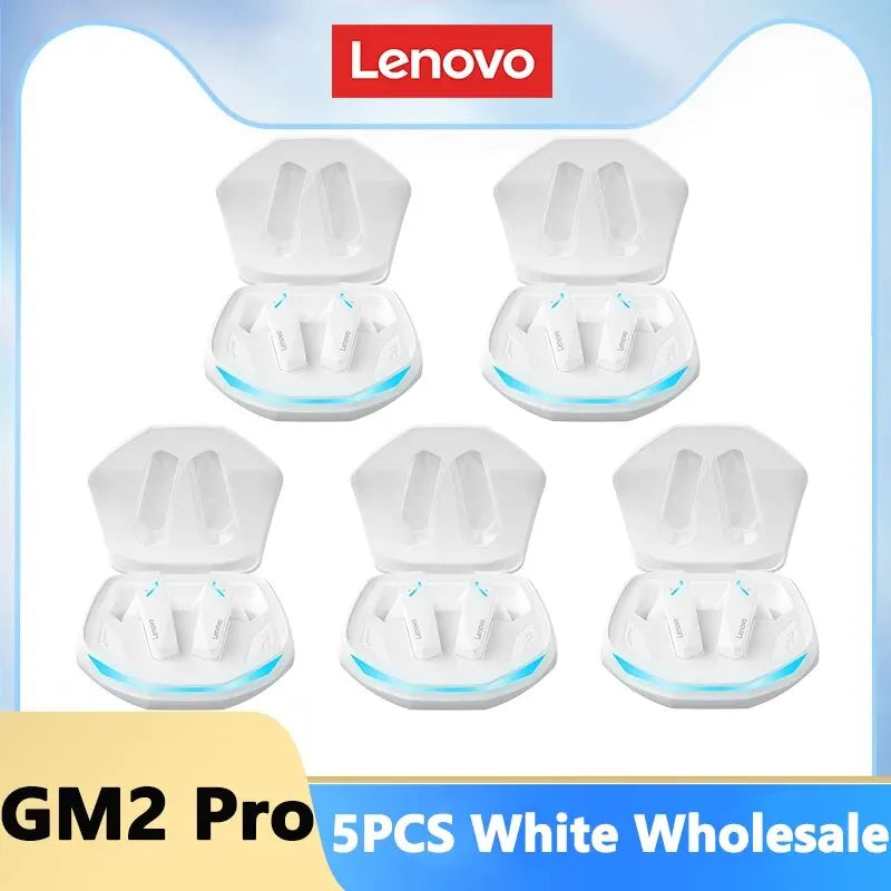Lenovo GM2 Pro TWS Wireless HIFI Stereo Headset Kopfhörer mit geringer Latenz Gaming Musik Dual Mode Ohrhörer Musik Sport Headset