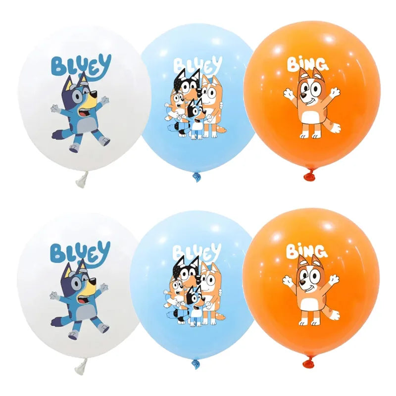 Bluey & Bingo Latex-Partyballons