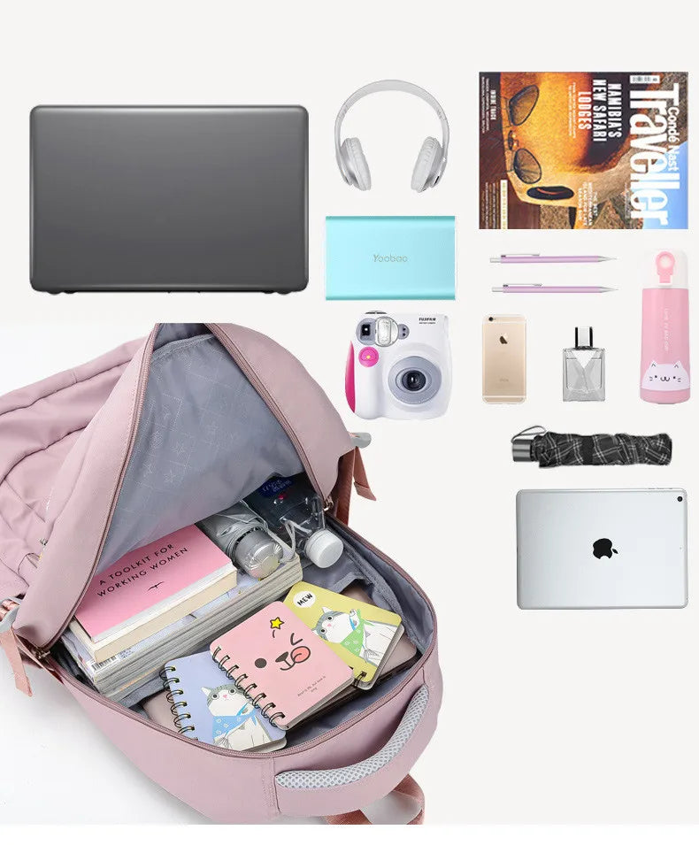 Girls Casual School Backpack