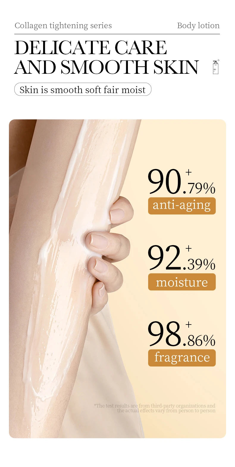 Kollagenmilch Bleaching Face Body Cream Whitening Skin Moisturizing Lotion Lightening Care
