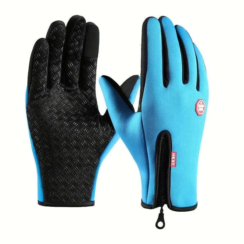Outdoor-Fahrrad handschuhe, Fahrräder für Wärme und Anti-Rutsch im Herbst und Winter
