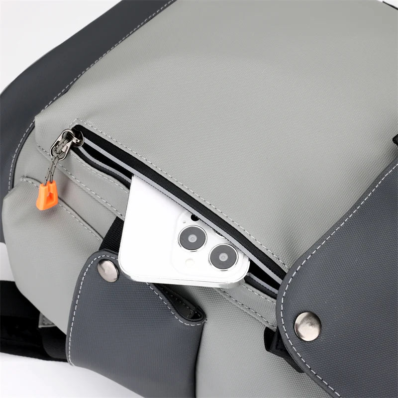 USB-Aufladung, Urban Man-Rucksack, wasserdichter Rucksack, Herren-Laptop-Rucksack, großer Computer-Rucksack für Business, Büro, Outdoor
