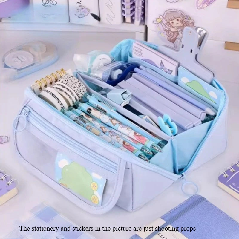 Large Capacity Pencil Case