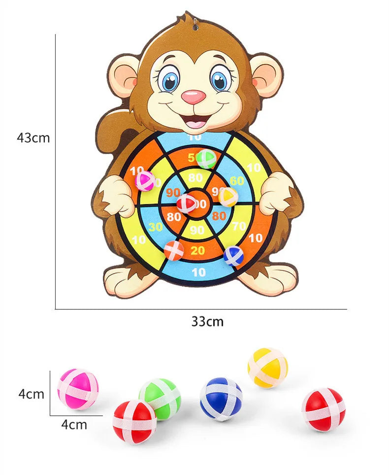 Montessori Dart Board Ball Toy