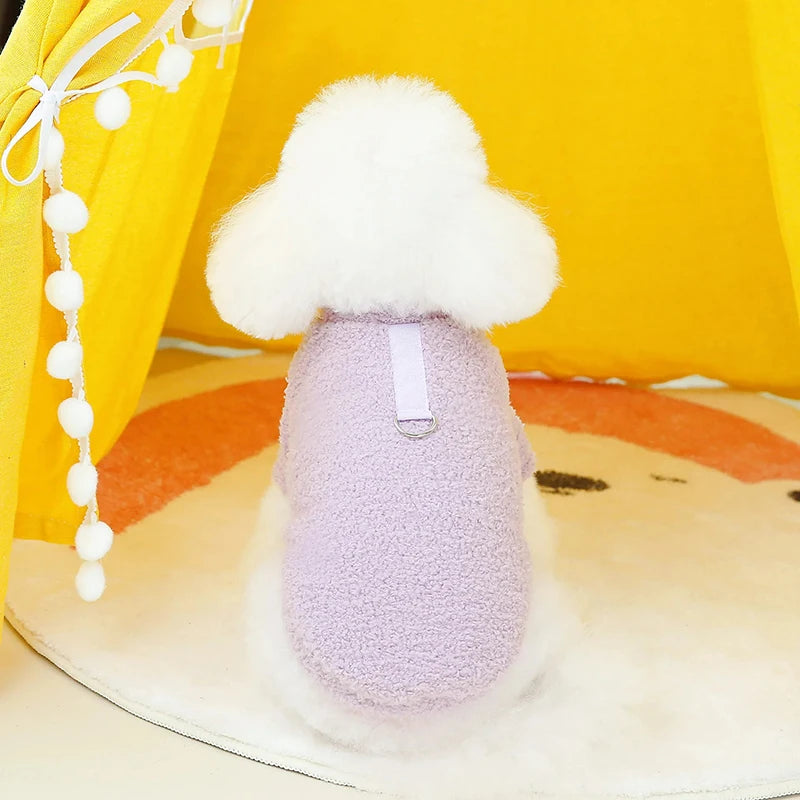 Winter Warmer Hundepullover für kleine Hunde Plüsch Hundekleidung Weicher Welpenmantel Jacke Chihuahua Teddy Welpenkleidung Hundebedarf