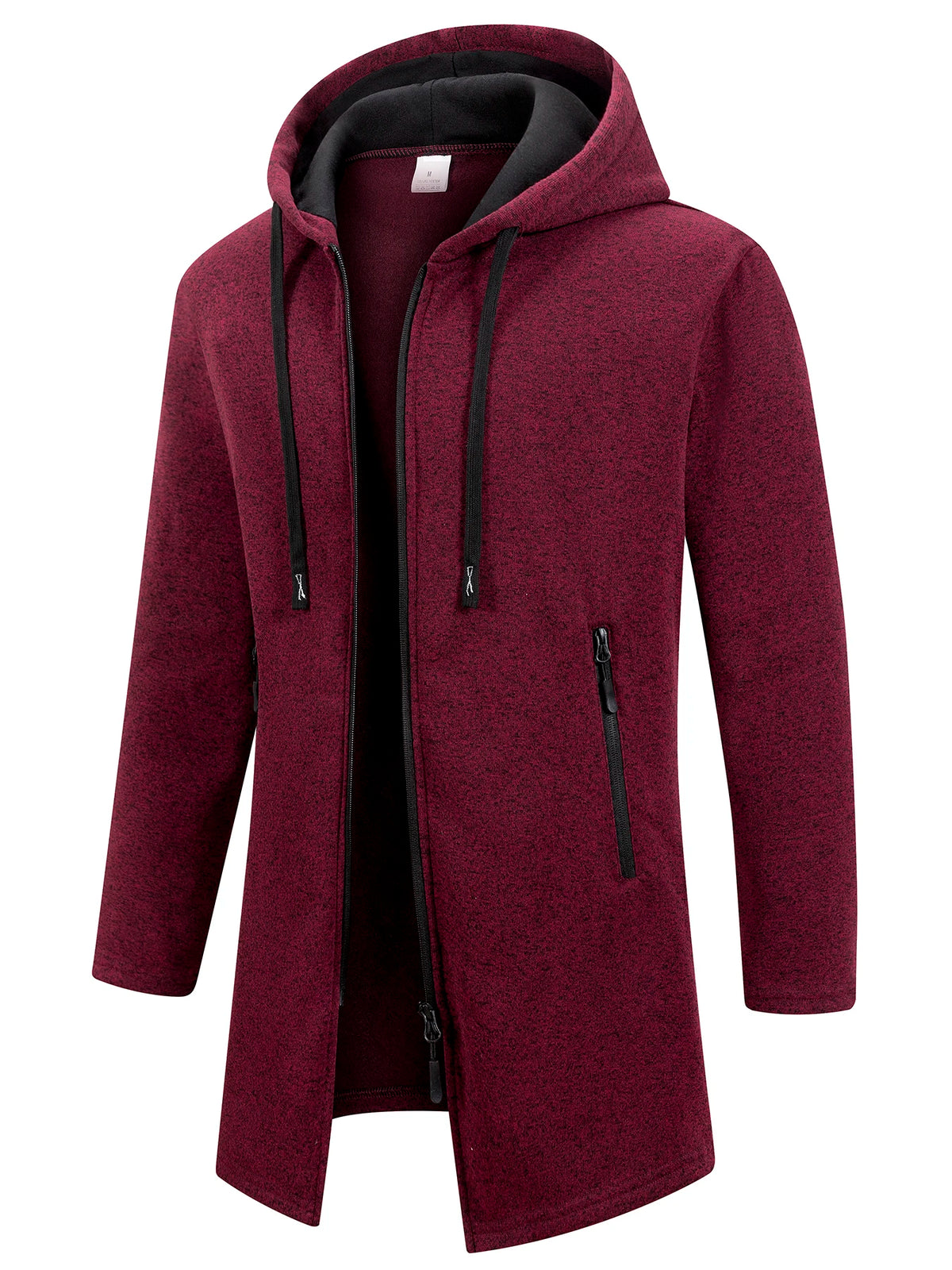 Neue Streetwear männer Langarm Sweatshirts für Männer Zipper Mit Kapuze Oversize Winter Warme Jacke Mantel Outdoor Trainingsanzug Männer