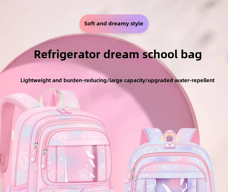 Pink Princess School Backpack