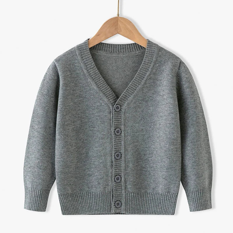 Winter Jungen Strick pullover große Kinder Kleidung Herbst Kinder Baumwolle Pullover Teen feste Strickwaren Mäntel 2-12 Jahre