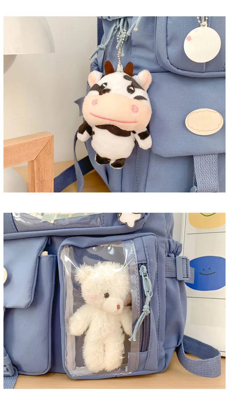 Cute Nylon Student Backpack