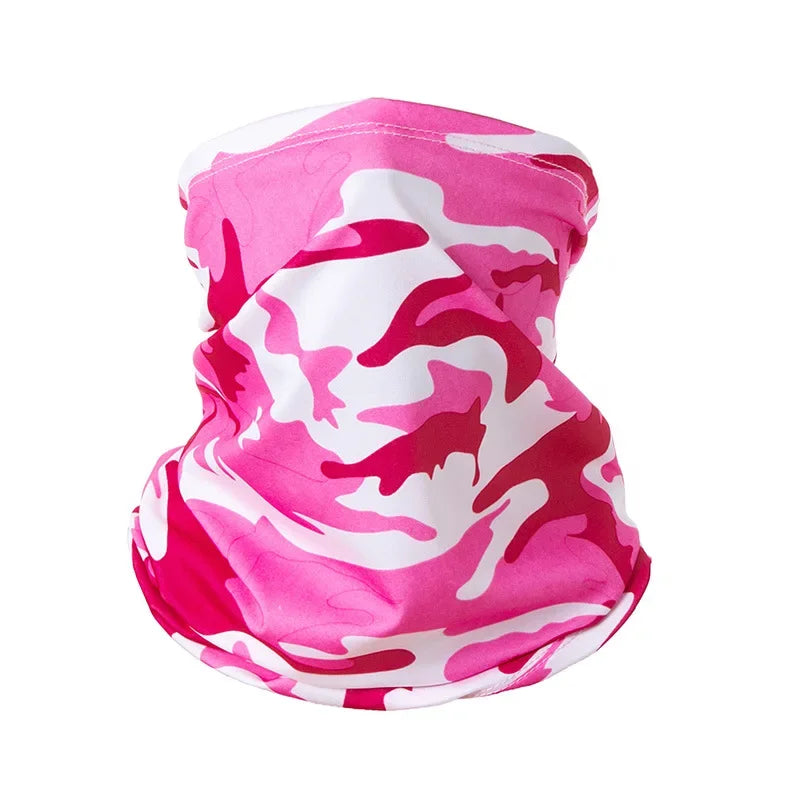 Mehrzweck Turban Reiten Schal Radfahren Bandana Männer Frauen Hals Abdeckung Sonnencreme Eis Seide Outdoor Angeln Wandern Kopfbedeckung Maske