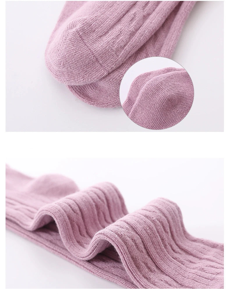 Nette Baby Mädchen Stricken Strumpfhosen Frühling Herbst Winter Kleinkind Baumwolle Strumpf Atmungsaktive Strumpfhosen Für 0-8Years Jungen Mädchen
