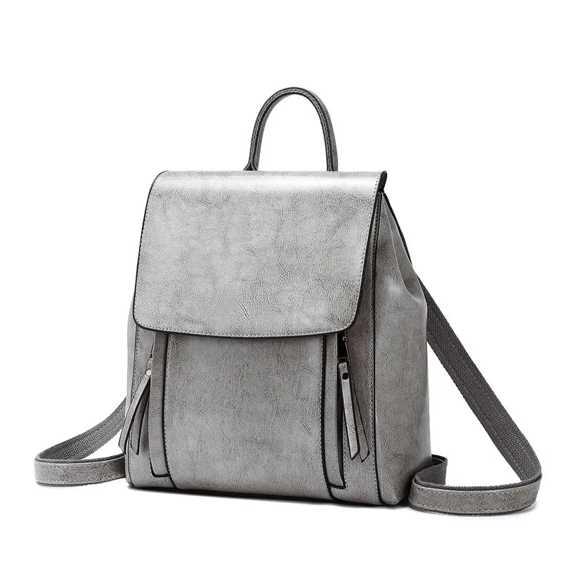 Frauen Rucksack Kreuz körper Schulter Tasche Aus Echtem Leder Mädchen Schule Weibliche Natürliche Haut Buch Laptop Rucksack Messenger Taschen