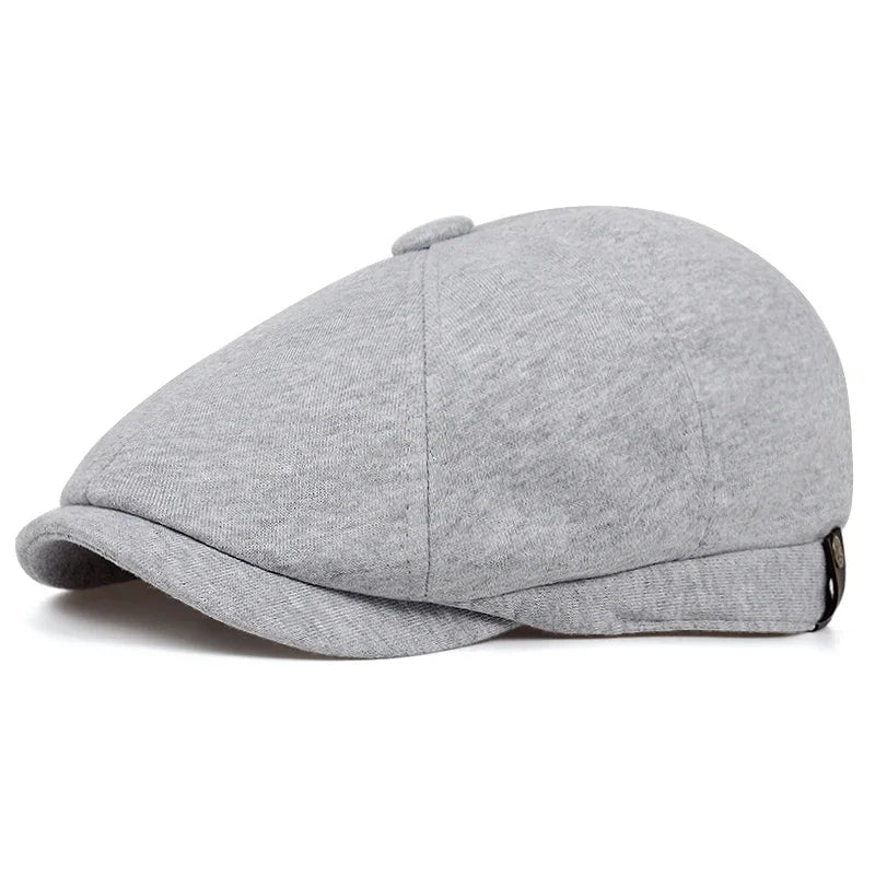 Retro Newsboy Caps für Herren, achteckige Hüte, britische Malerhüte, Herbst-Winter-Baskenmützen, Fischgrätmuster-Flatcaps, Hip-Hop-Baskenmützen, Gorras