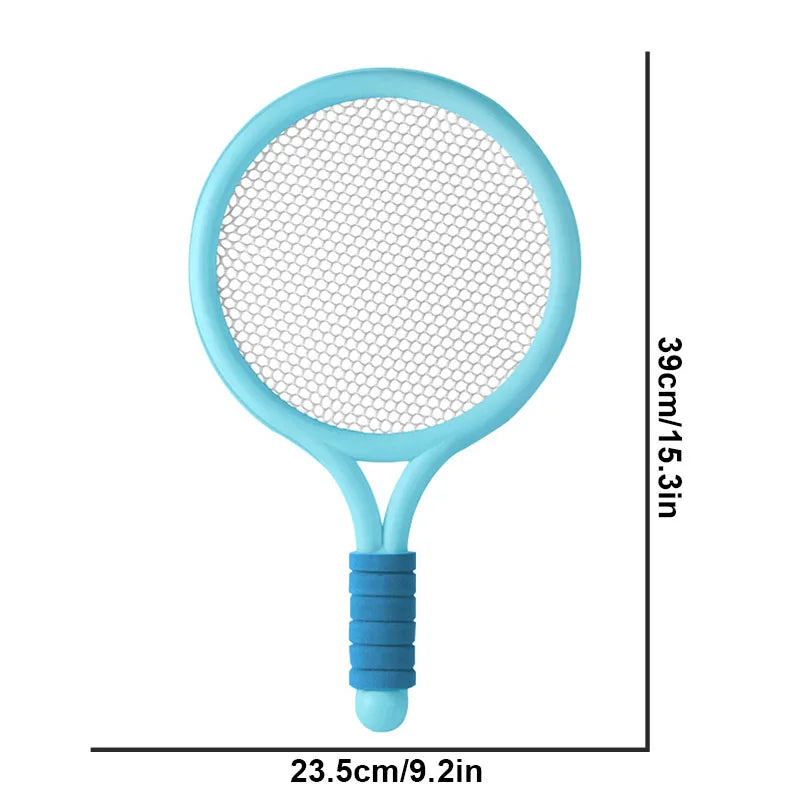 Schläger Tennis für Kinder Outdoor-Sport Badmintonschläger Kindergarten Spielzeugset für 3-12 Jahre alte Badminton-Sets
