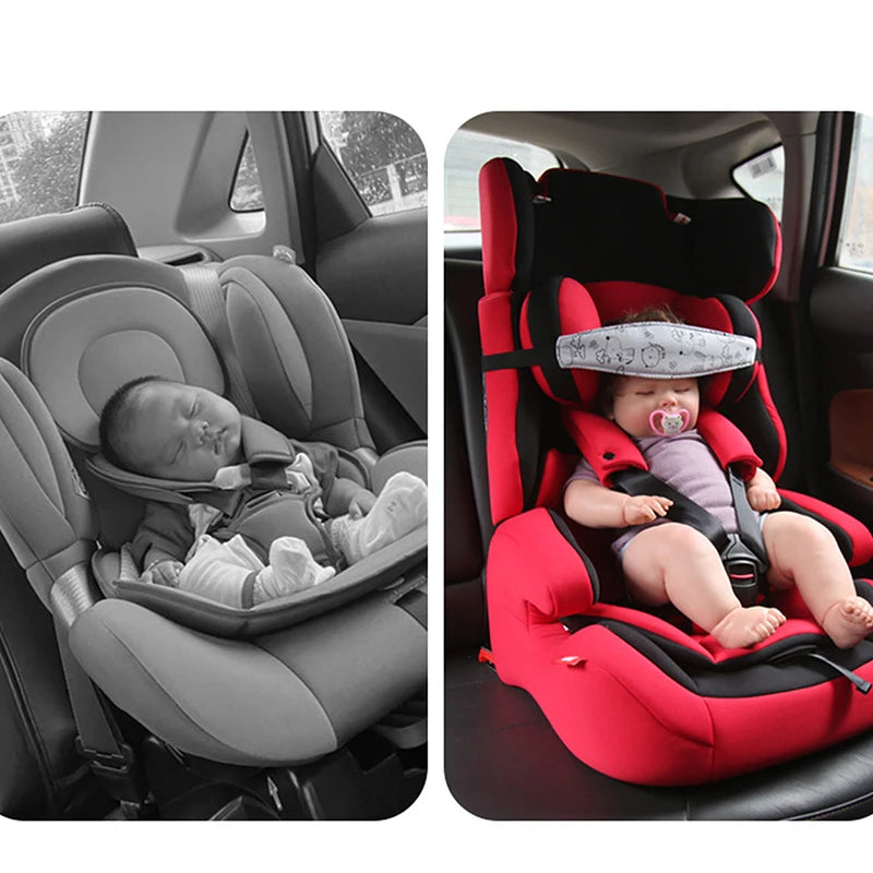 Baby Auto Sitz Kopf Unterstützung Kinder Kinderwagen Befestigungs Gürtel Einstellbar Junge Mädchen Laufgitter Schlaf Stellungs Baby Saftey Kissen