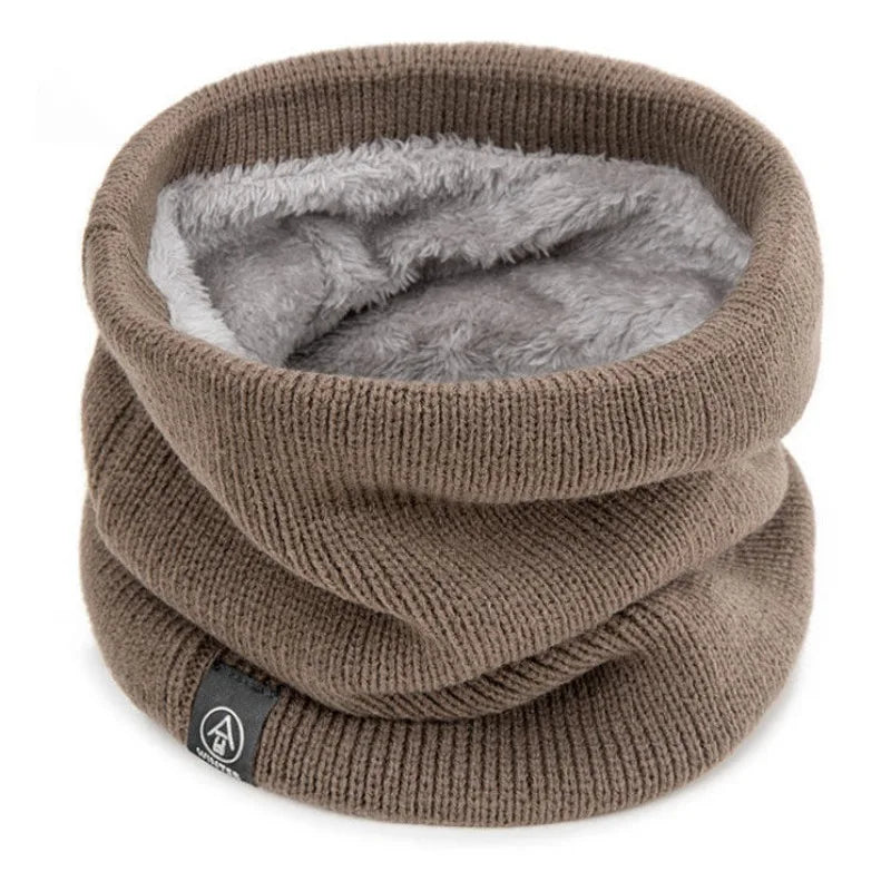 Gestrickter Halswärmer, Sportschal, modisch, weich, für Damen und Herren, Gesichtsbedeckung, Winter, Skaten, Laufen, Wandern, Schals, dick, kältebeständig