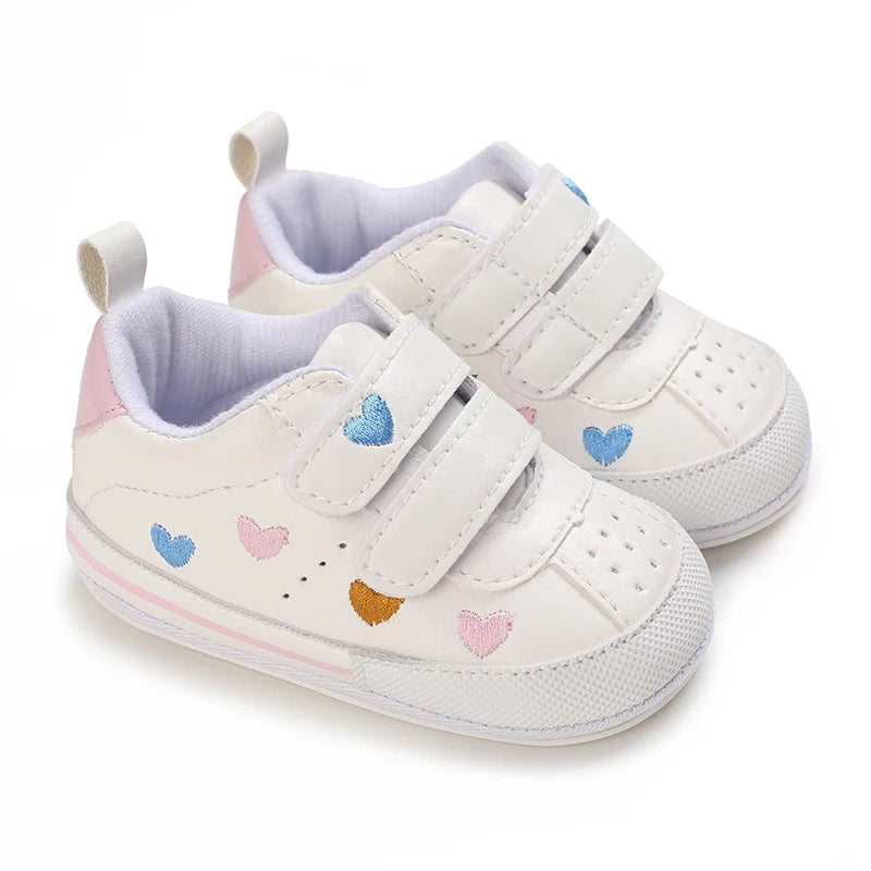 Casual Baby Schuhe Infant Baby Mädchen Krippe Schuhe Nette Weiche Sohle Prewalker Turnschuhe Fuß Schuhe Kleinkind Erste Wanderer 0-18Month