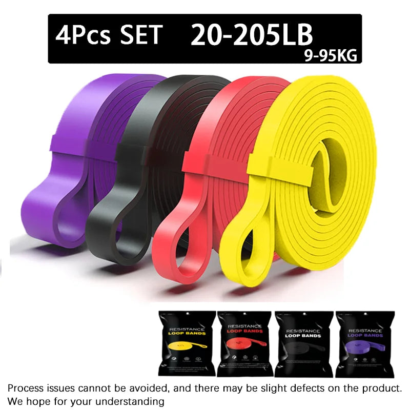 20 ~ 230lbs Heavy-Duty Widerstand Band Agility Training Workout Gym Ausrüstung Yoga Pilates Zubehör Gummiband Home Gym