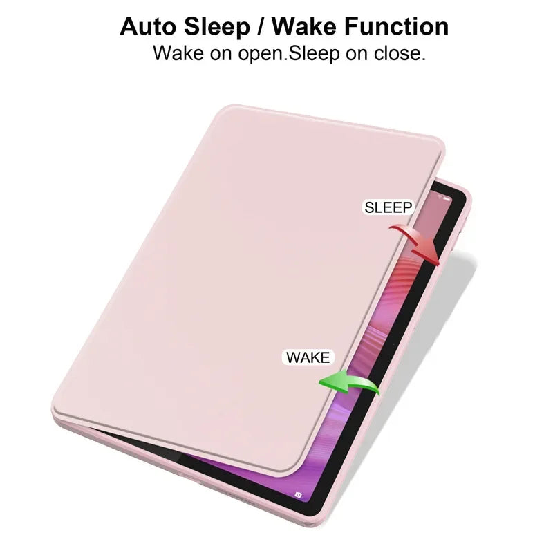 Für Lenovo Tab 10,1 2025 Fall TB311FU Acryl 360 Rotierenden Ständer Tablet Funda Lenovo Tab K10 2nd Gen TB311XU 10,1 zoll shell Kinder