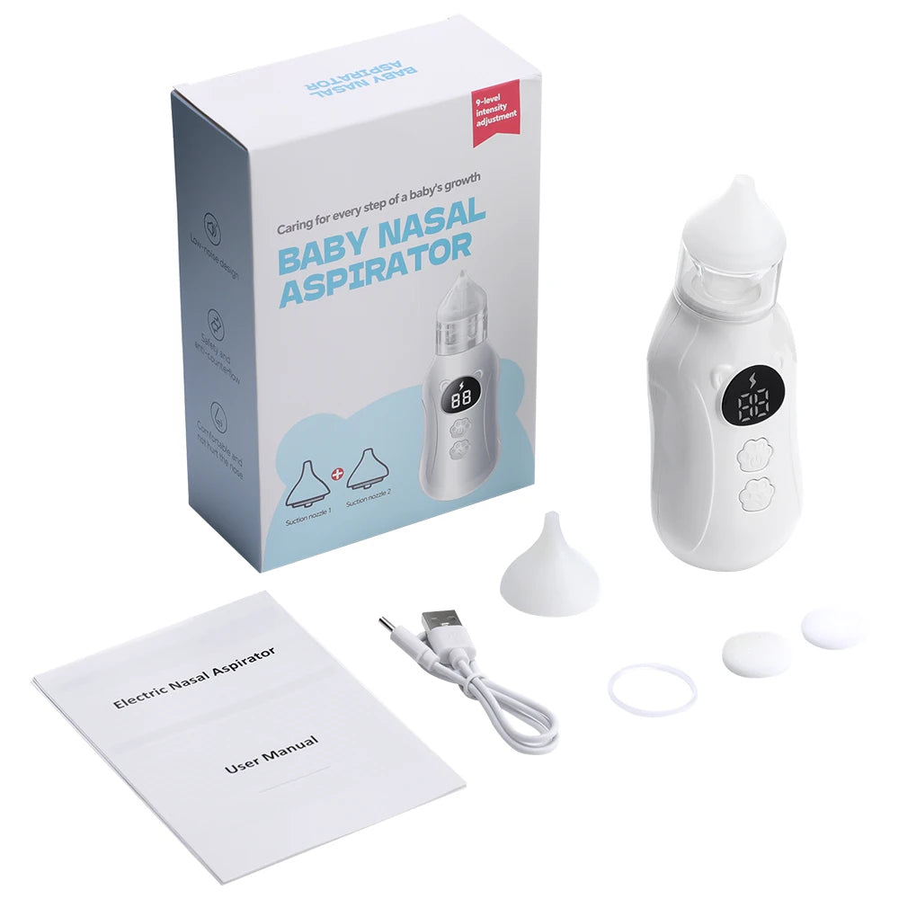 Elektrischer Nasensauger, Baby-Absorber-Ausrüstung, geräuschlose Utensilien, Hindernis, Rhinitis-Reiniger, Pflegewerkzeuge für Neugeborene