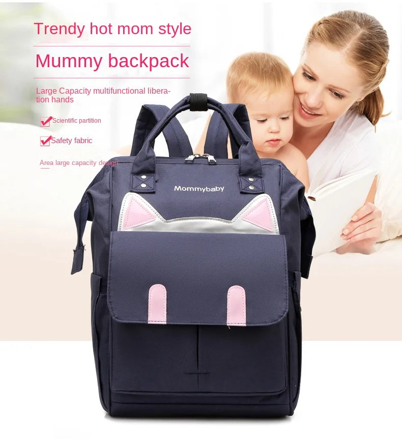 Mama Mutter und Baby Rucksack Ausflug Studenten tasche neue Mode tragbare Schulter große Kapazität multifunktion ale Schulter