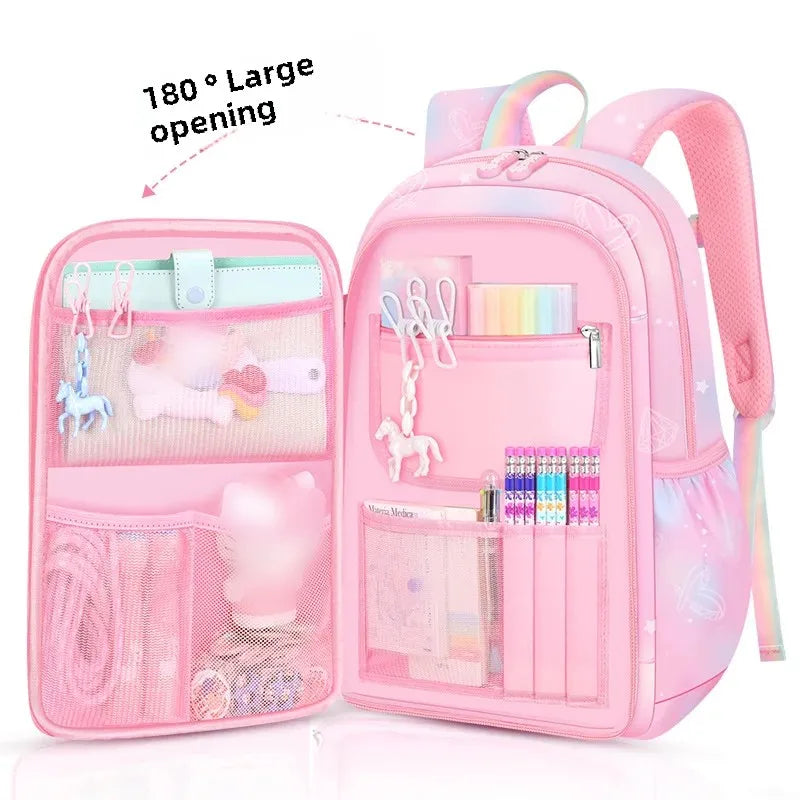Pink Princess School Backpack