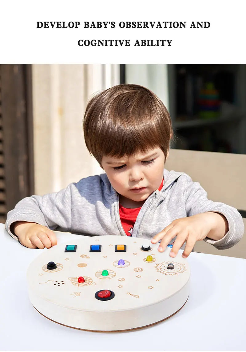 Montessori LED Busy Board
