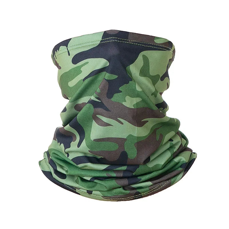 Mehrzweck Turban Reiten Schal Radfahren Bandana Männer Frauen Hals Abdeckung Sonnencreme Eis Seide Outdoor Angeln Wandern Kopfbedeckung Maske