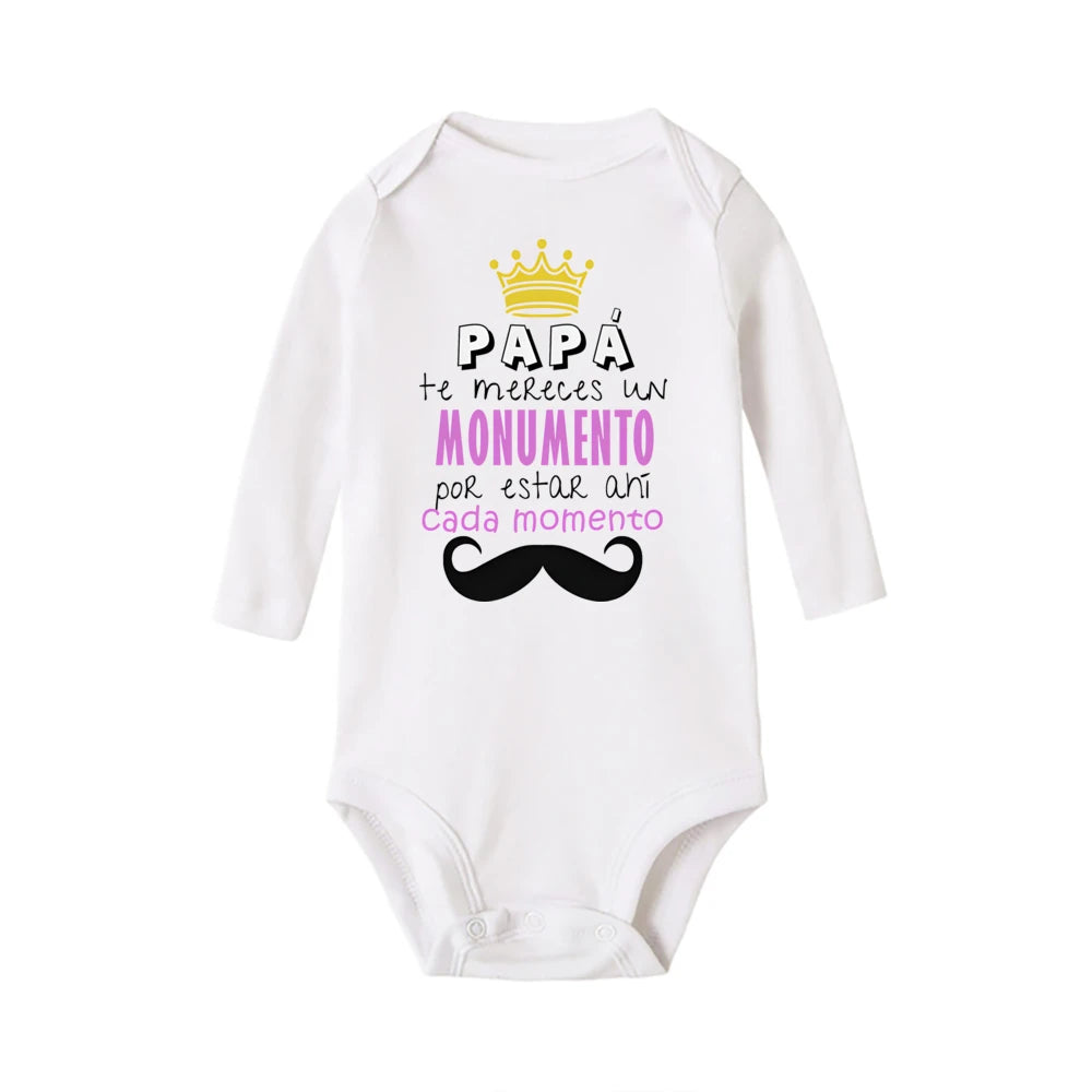 Baby-Strampler mit Aufdruck „You Did A Great Job Dad“, Vatertag, Kleinkind-Bodys, Mädchen-Jungen-Kleidung, Vatertag, Baby-Geschenk-Kleidung
