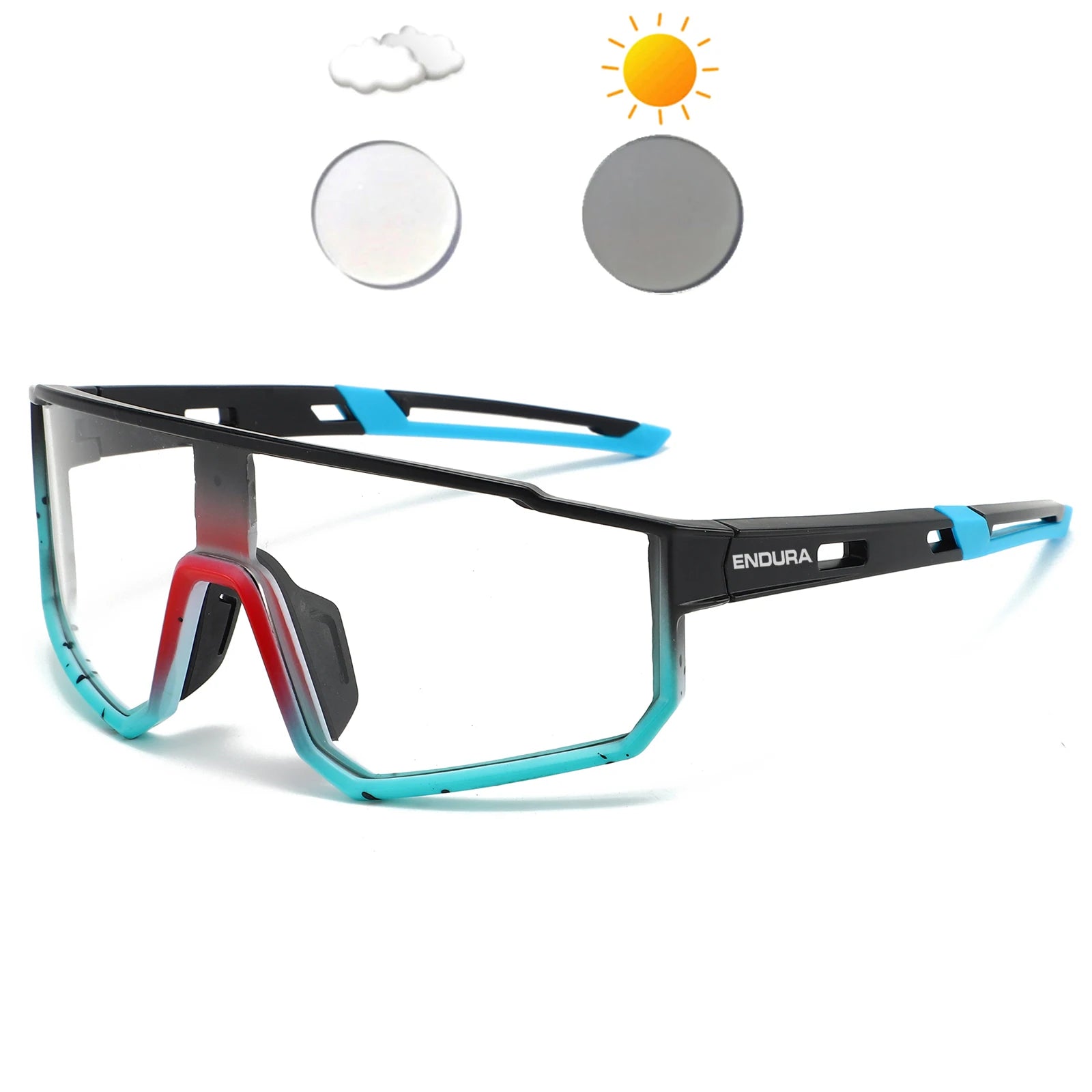 Photochrome Sonnenbrille MTB Herren Damen Fahrrad Angeln Laufen Sonnenbrillen Radsport Outdoor Eyewear Sportbrillen